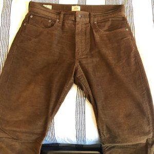 J Crew Corduroy Brown 1040 Fit